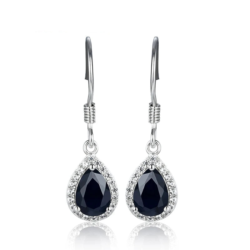 Ruby, Amethyst, Topaz & Zultanite Drop Earrings