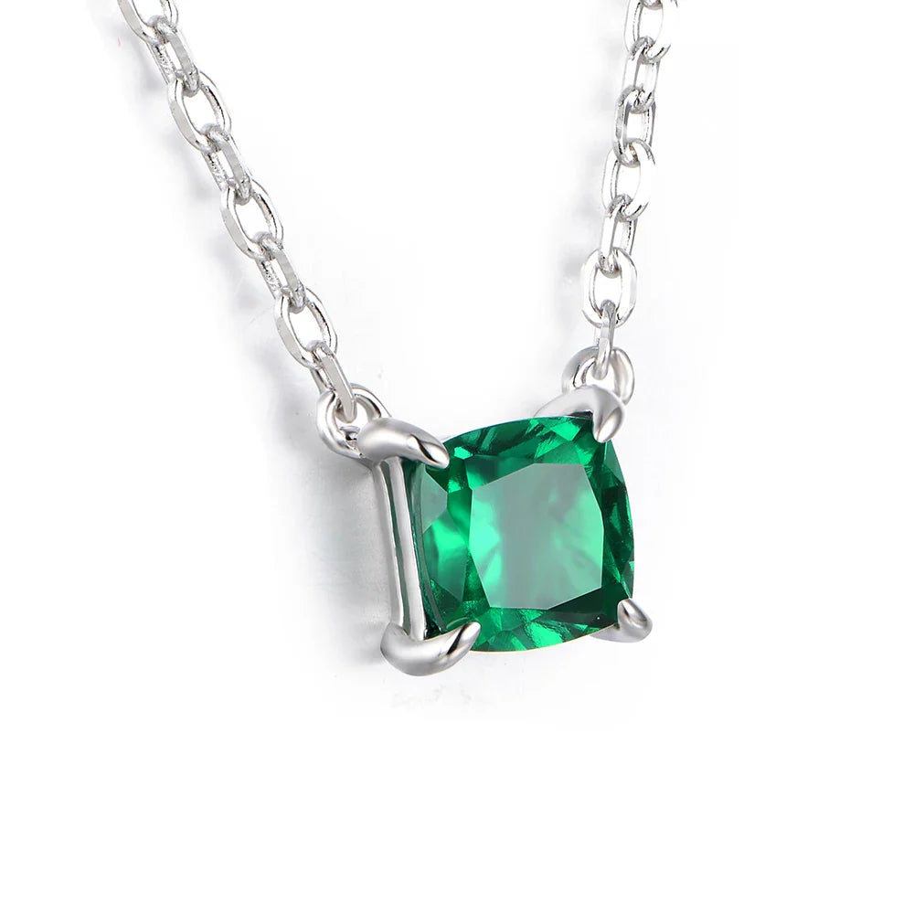 Vintage Sterling Silver Pendant Necklace