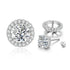 White Rhodium Plated