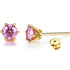 Pink moissanite