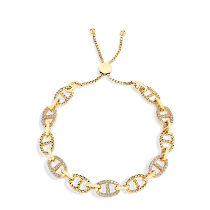 D VVS1 Color Moissanite Diamond Bracelet