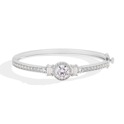 S925 Silver Moissanite Tennis Bracelet