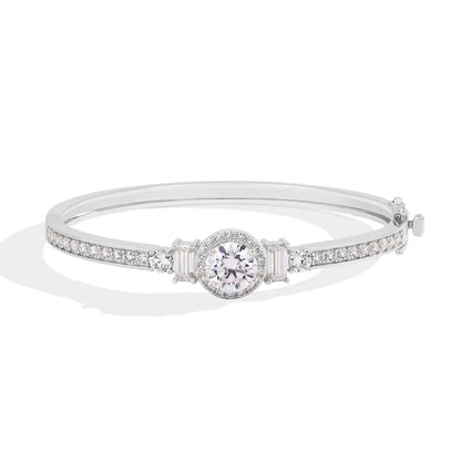 S925 Silver Moissanite Tennis Bracelet