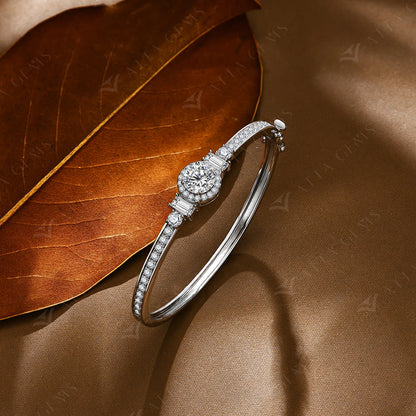 S925 Silver Moissanite Tennis Bracelet
