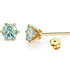Green moissanite