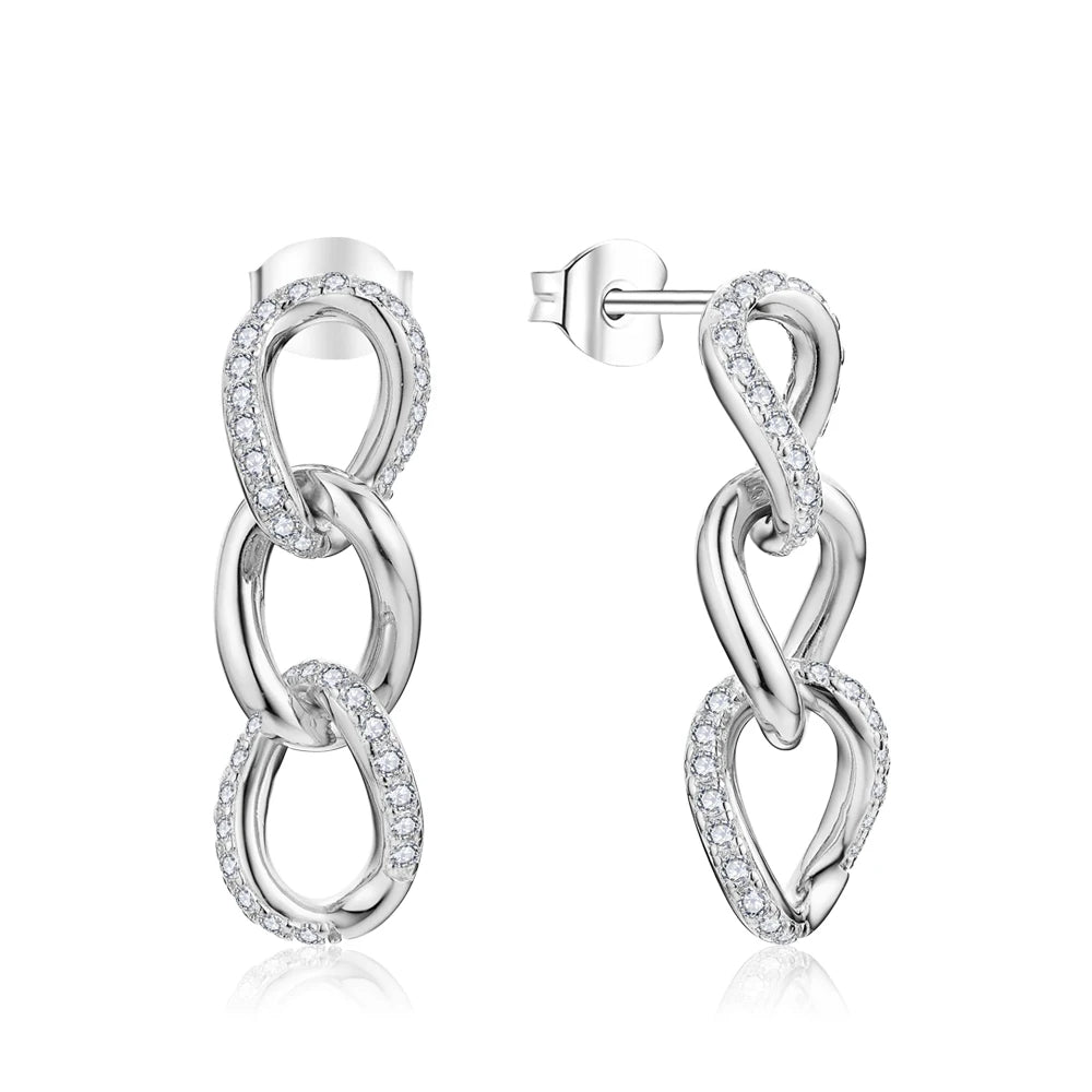 Luxury Chain Drop Earrings