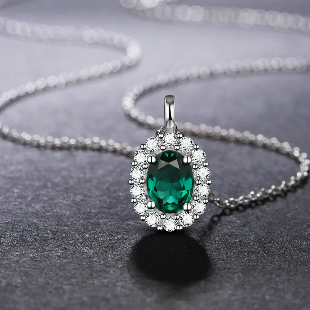 Vintage Sterling Silver Pendant Necklace