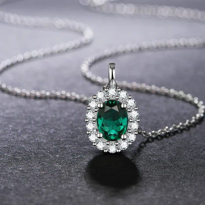 Vintage Sterling Silver Pendant Necklace
