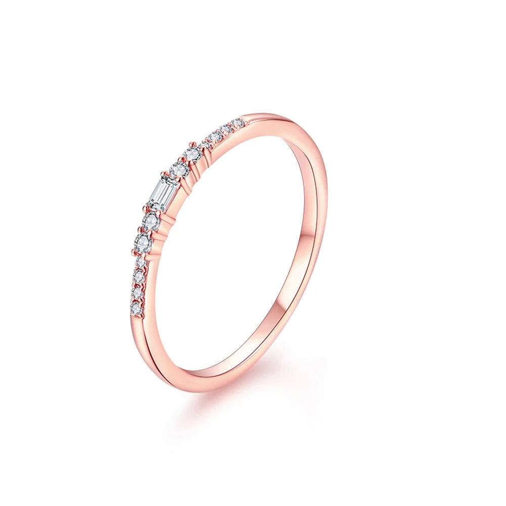 Excellent Cut D-Color Moissanite Ring