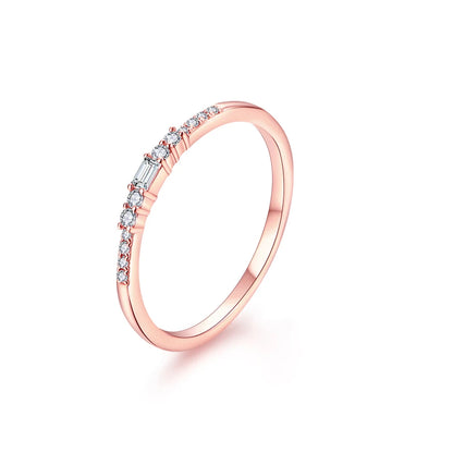 Excellent Cut D-Color Moissanite Ring