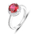 White Rhodium plated