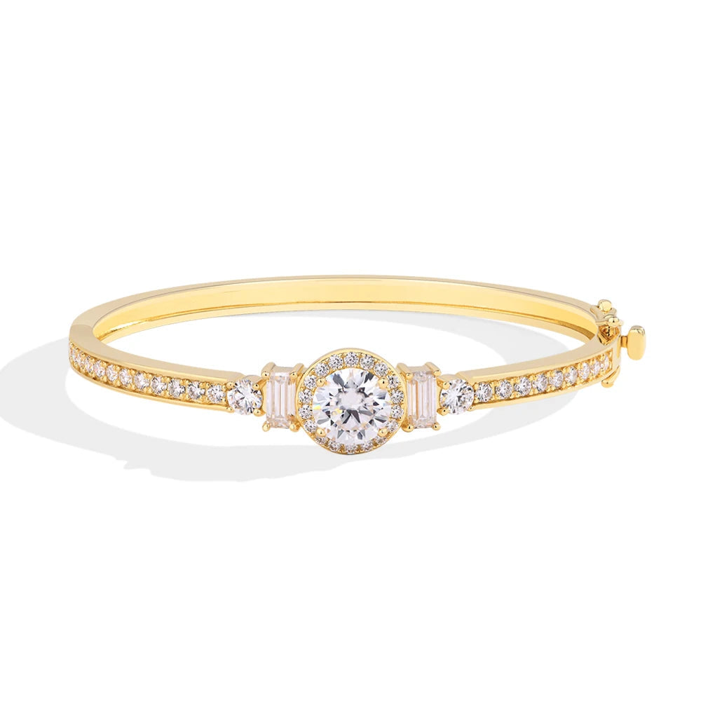 S925 Silver Moissanite Tennis Bracelet