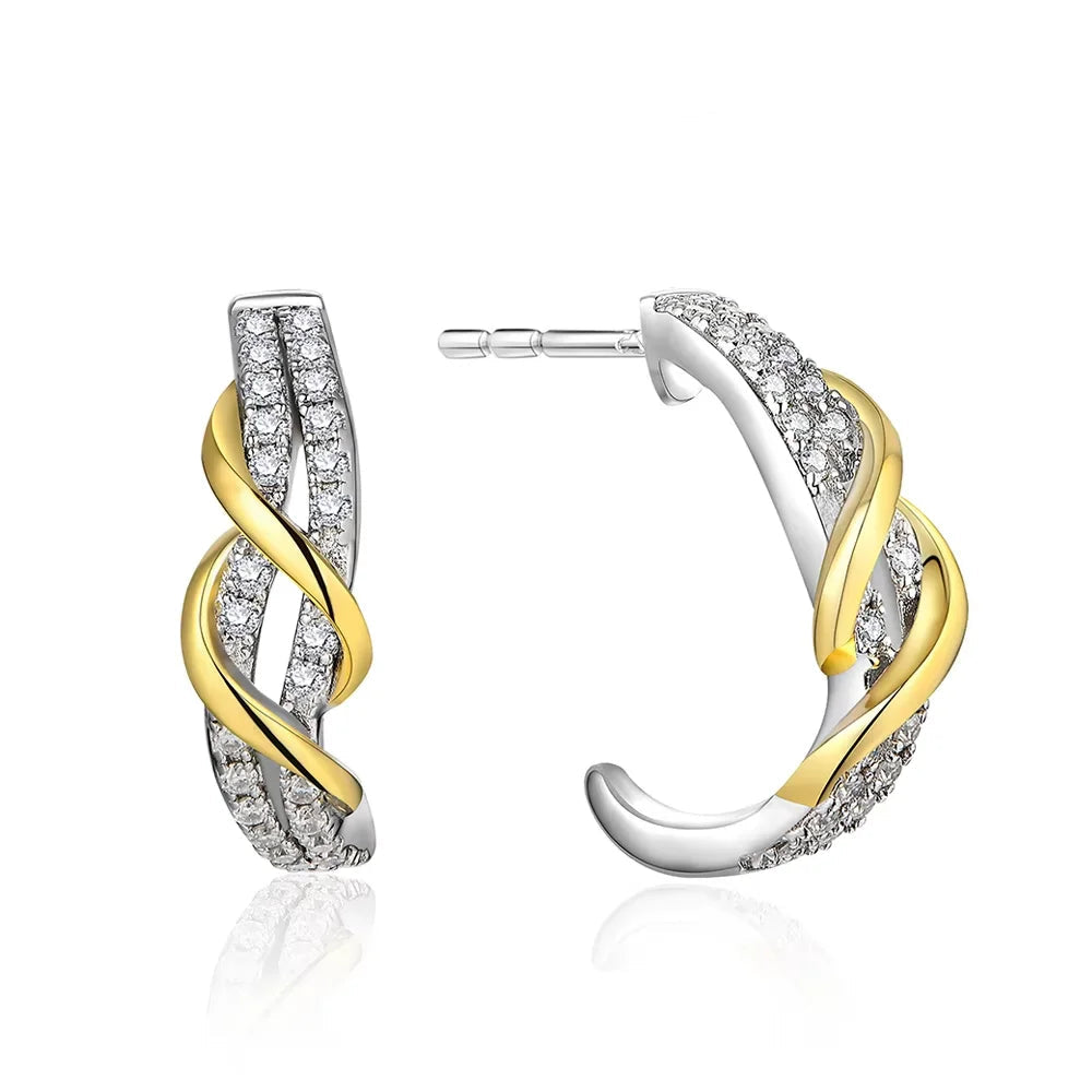 Classic Moissanite Stud Earrings