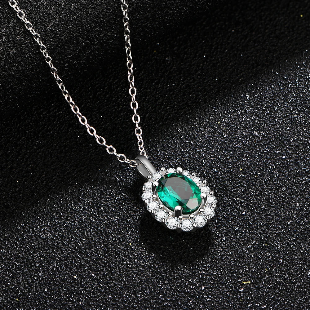 Vintage Sterling Silver Pendant Necklace