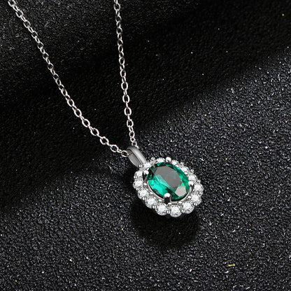 Vintage Sterling Silver Pendant Necklace