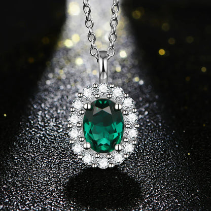 Vintage Sterling Silver Pendant Necklace