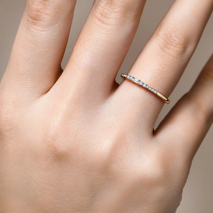 Excellent Cut D-Color Moissanite Ring