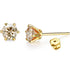 Yellow moissanite