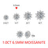1.0CT VVSI1 6.5mm