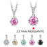 2.0 pink moissanite
