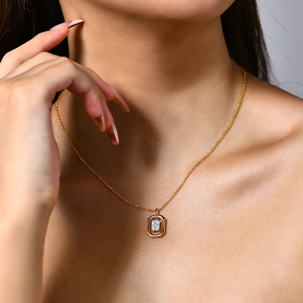 Top Quality Moissanite Diamond Necklace