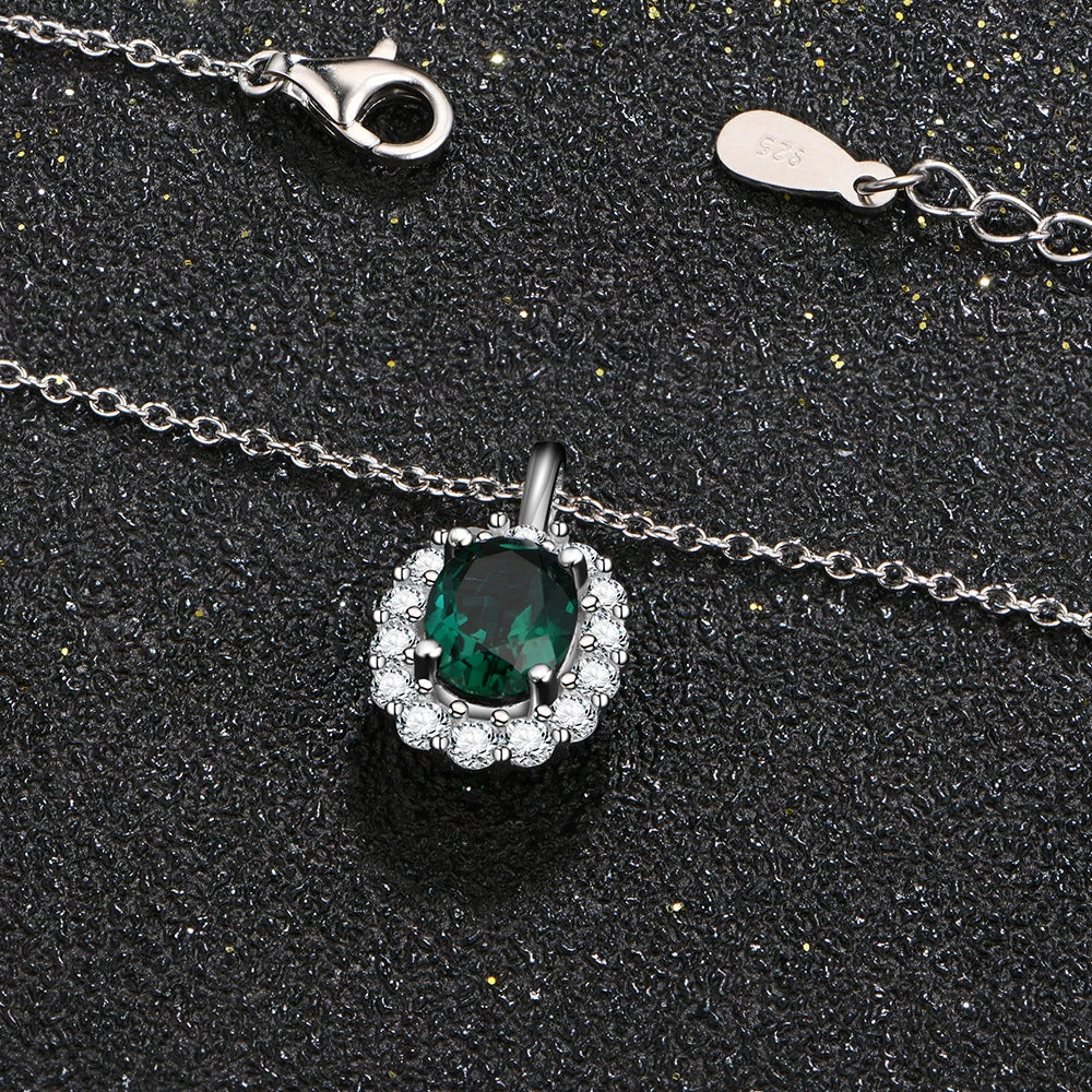 Vintage Sterling Silver Pendant Necklace