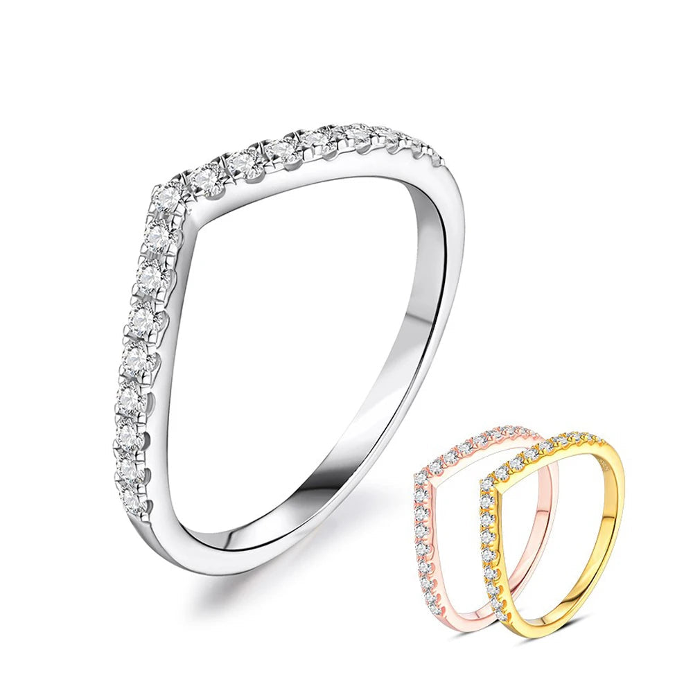 Moissanite Diamond Engagement Ring
