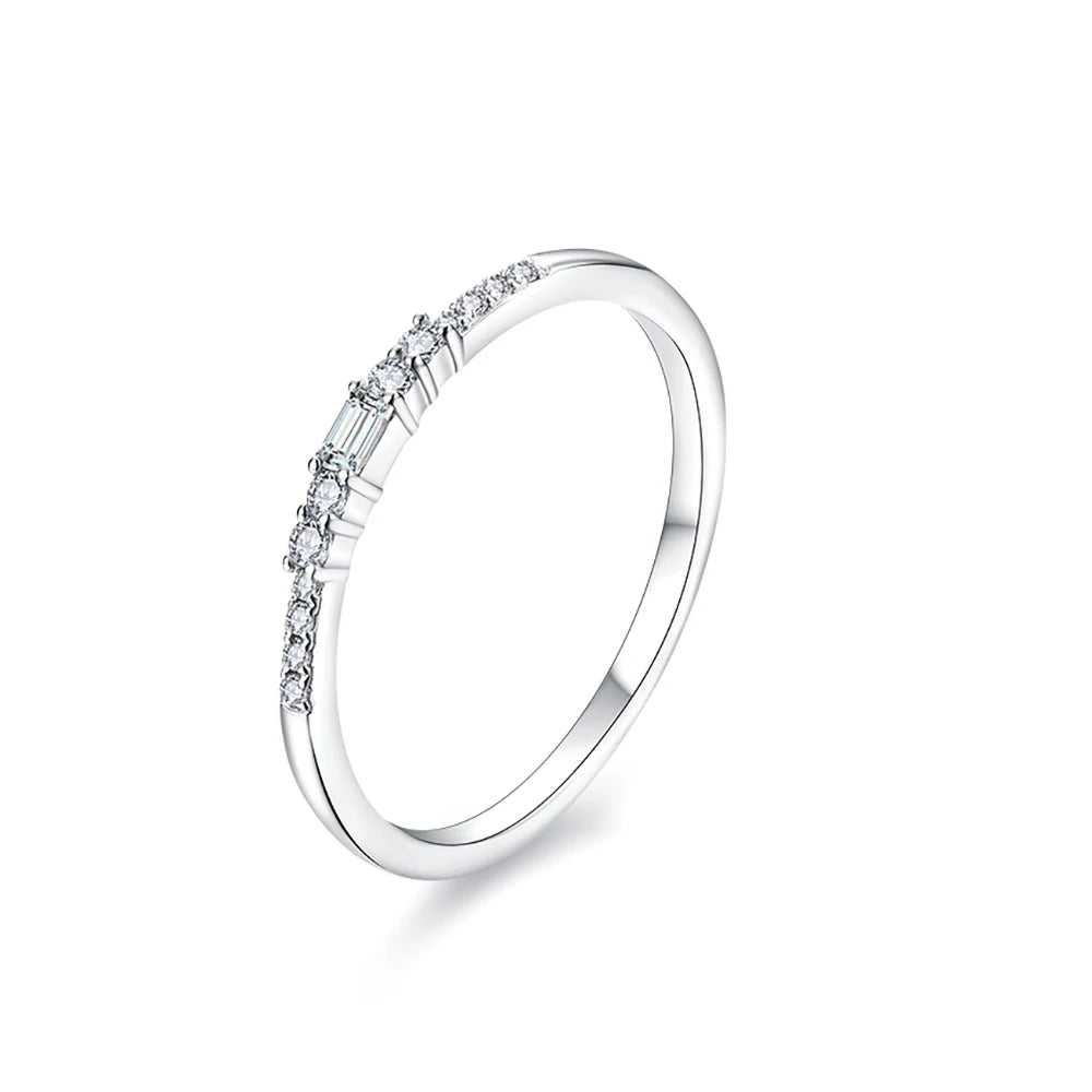 Excellent Cut D-Color Moissanite Ring
