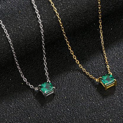 Vintage Sterling Silver Pendant Necklace