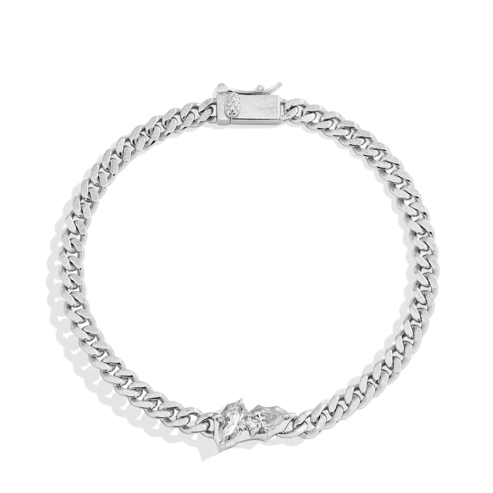 Marquise & Pear Cut 0.9CTW Moissanite Bracelet